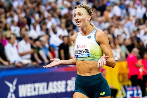 Femke Broeders-Bol komt met opvallende reactie na sensatie tijdens Diamond League: 'Dat was heel erg eng'