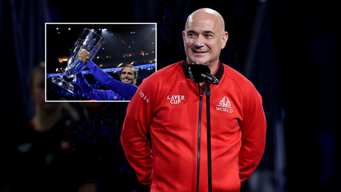 Tennisicoon Andre Agassi neemt Alexander Zverev op de hak met hilarische imitatie na pijnlijke nederlaag