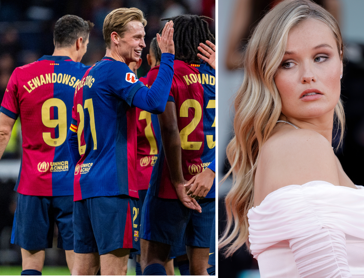 Frenkie de Jong krijgt na schitterende avond prachtig bericht van zijn vrouw Mikky Kiemeney