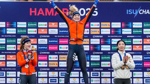 Eindelijk krijgt topschaatsster Joy Beune waar ze naar verlangde: 'Het wachten is over!'