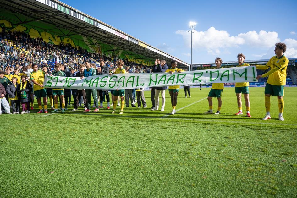 Domper voor Fortuna Sittard: historisch bekershirt blijft tegen Sparta toch in de kast