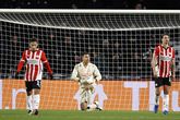 PSV baalt na de 0-2 ©ANP