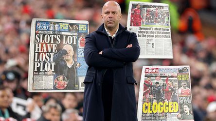 Engelse kranten bikkelhard voor 'verlamde' Arne Slot na 'beschamende horrorshow': 'Genoeg is genoeg'