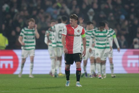 Futloos Feyenoord dieper de crisis in, Europese uitschakeling dreigt na debacle tegen Celtic