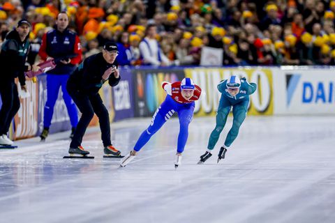 Schaatsicoon Marianne Timmer ziet 'ander spel' voor Marijke Groenewoud en Joy Beune: 'Ze kan hier alleen maar verliezen'