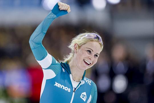 Marijke Groenewoud grijpt olympisch ticket na titanenstrijd met wereldkampioene Joy Beune op OKT