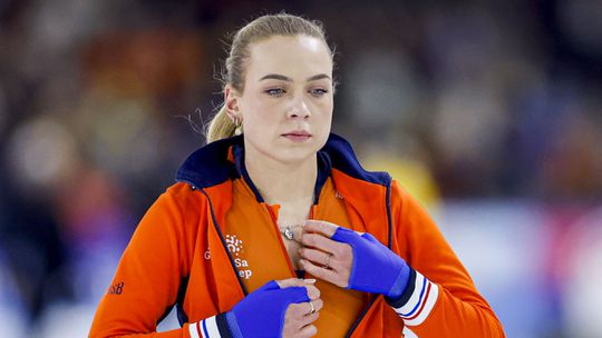 Topschaatsster Joy Beune had 'geen fijn gevoel' op 3000 meter bij OKT: 'Dan voel ik een andere druk'