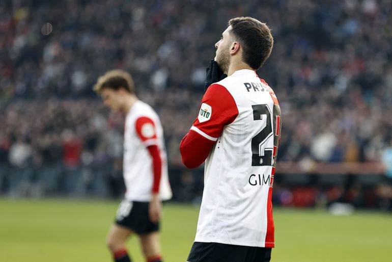 Feyenoord speelt gelijk tegen FC Twente; Santiago Giménez mist weer pingel