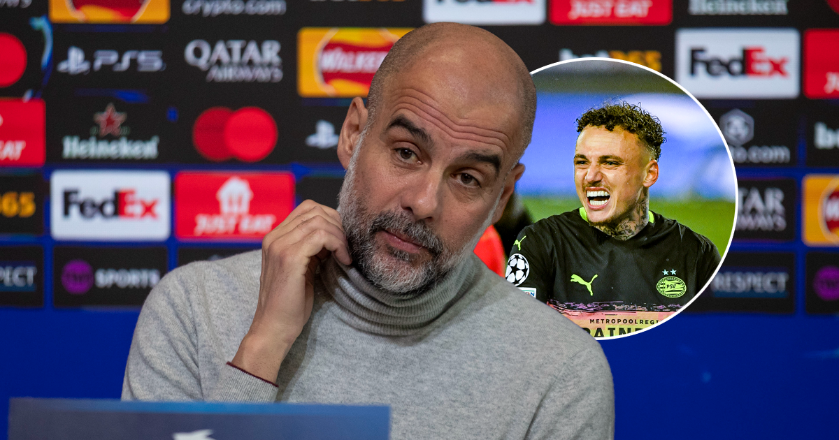 Pep Guardiola bekritiseert uit het niets Noa Lang bij persconferentie: 'Dat zie ik niet meer bij ze'