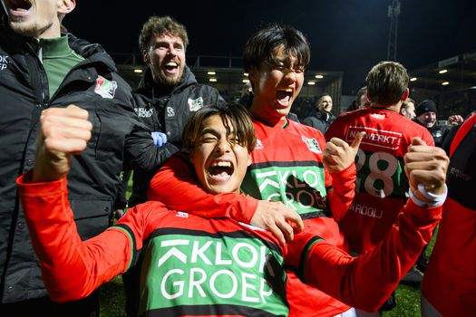 Foto's: zo vierde NEC het bereiken van de finale van de KNVB Beker