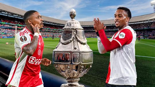 Bijzondere situatie in de KNVB Beker: Ajax moet juichen voor aartsrivaal Feyenoord