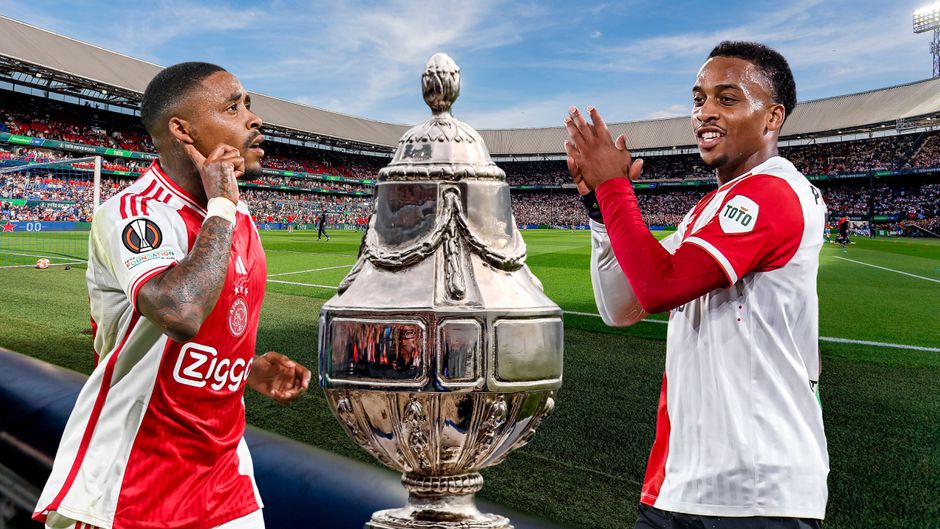 Bijzondere situatie in de KNVB Beker: Ajax moet juichen voor aartsrivaal Feyenoord