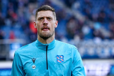 Andries Noppert keert kort na vertrek Robin van Persie mogelijk terug onder lat sc Heerenveen
