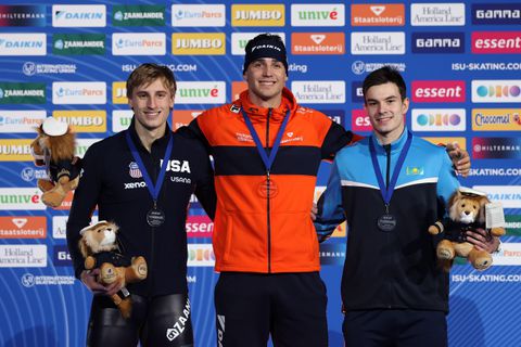 Trotse topschaatser Jenning de Boo laat eindelijk plaaggeest Jordan Stolz achter zich: 'Dat maakt het allemaal lastiger'