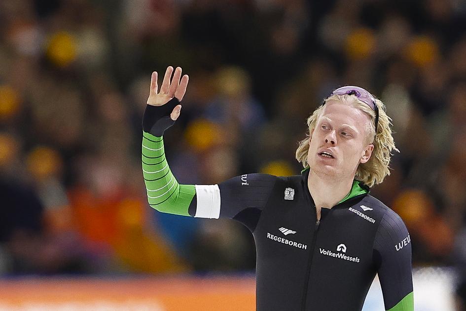 Getergde Tim Prins (22) uit frustraties op NK sprint: 'Dit is niet de ...