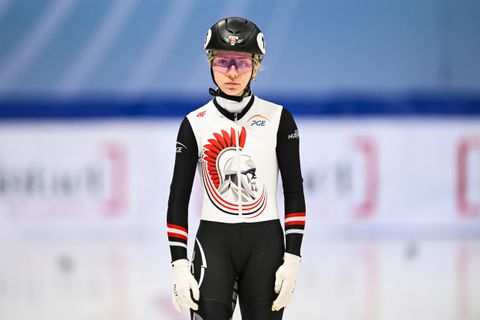 Shorttrackster, die schaats in gezicht kreeg, deelt opvallende beelden na olympische horrorcrash