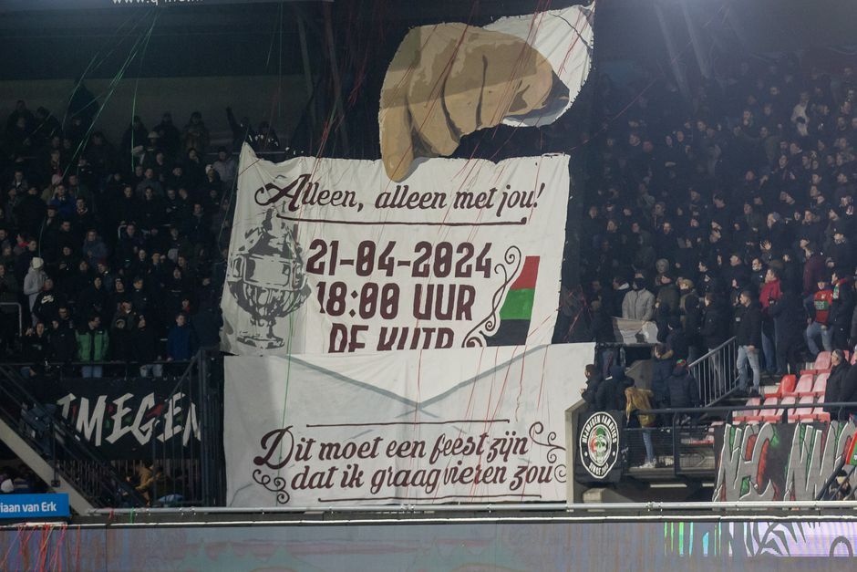 NEC komt in aanloop naar bekerfinale met vernieuwd lied, maar ook fans nemen eigen versie op