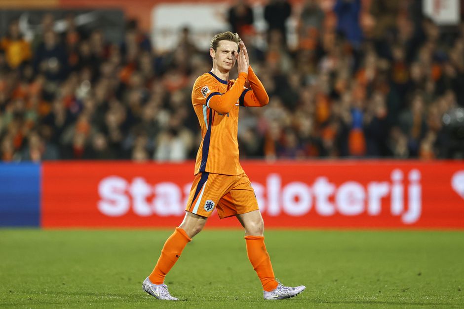 'Met een agressieve Frenkie de Jong wordt het Nederlands elftal wereldkampioen'