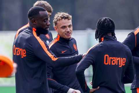 Goed nieuws voor aanvaller Noa Lang bij training van Oranje richting duel tegen Ecuador