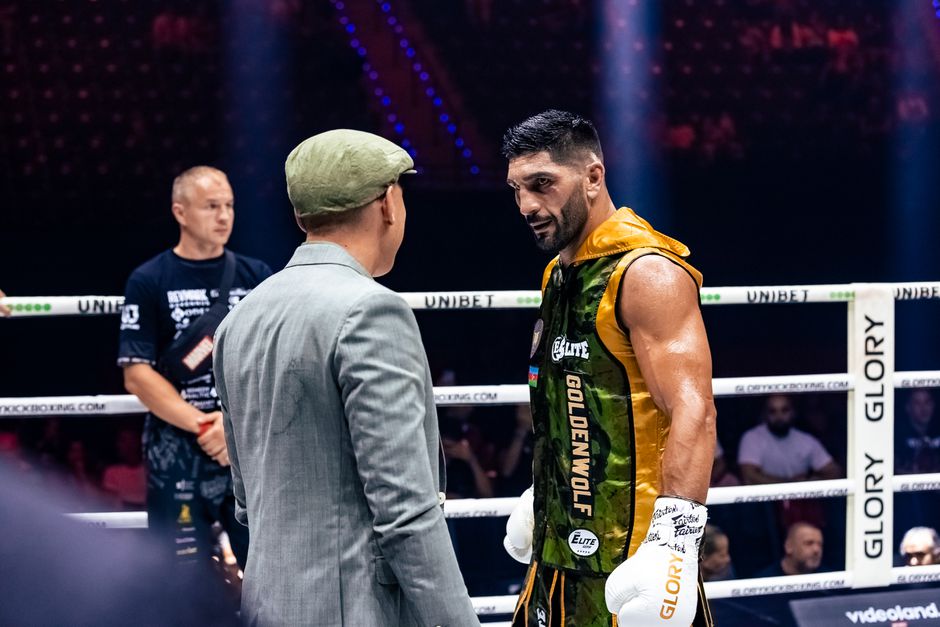 Opvallende aankondiging van Bahram Rajabzadeh na KO-zege op Glory 91