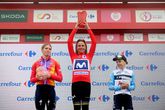 Het podium van La Vuelta Femenina vorig jaar © Getty Images