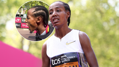 Topatlete Sifan Hassan schreeuwt de longen uit haar lijf, maar gewenste effect blijft uit
