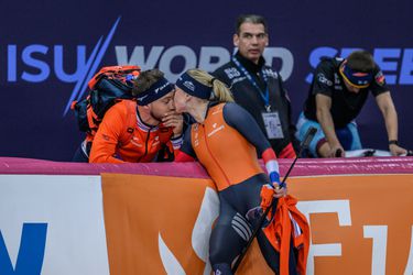 Joy Beune gaat sportieve en gevaarlijke uitdaging aan met Kjeld Nuis op haar verjaardag: 'Daar gaan we'