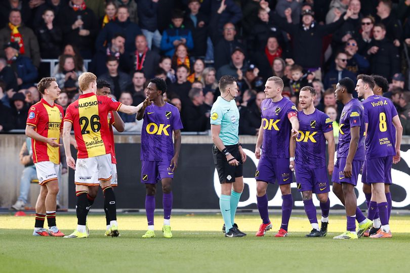 Wedstrijd tussen Go Ahead en NAC Breda is al wekenlang onderwerp van gesprek. © PRO SHOTS / Erik Pasman