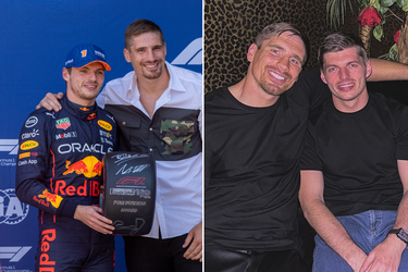 'Lekker leren broekie wel': Kjeld Nuis reageert op foto Rico Verhoeven in Monaco met Max Verstappen