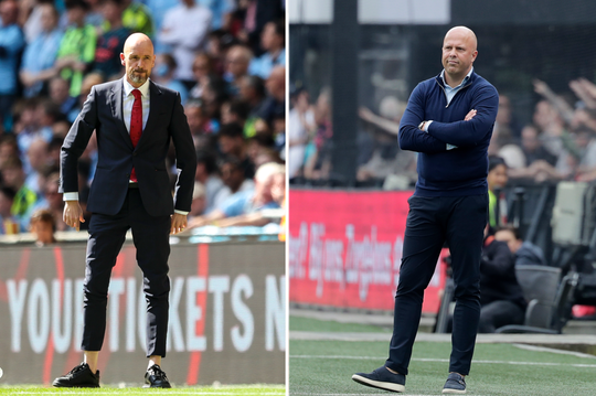 Hét grote voordeel dat Arne Slot wel heeft en Erik ten Hag niet: 'Dat is voor hem heel positief'