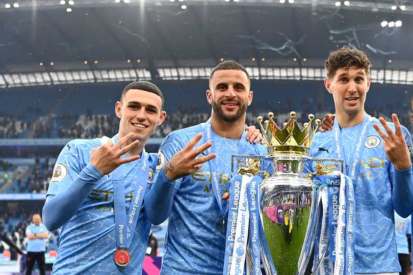 Hattrick aan verjaardagen bij Manchester City: Phil Foden, Kyle Walker en John Stones op zelfde dag jarig