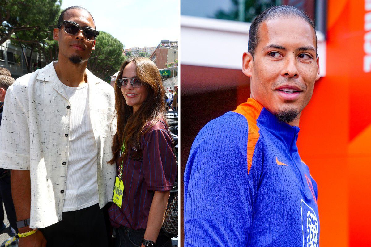 Virgil van Dijk wil klassiek spel oefenen tijdens EK voor revanche op zijn vrouw: 'Ze is veel te goed'