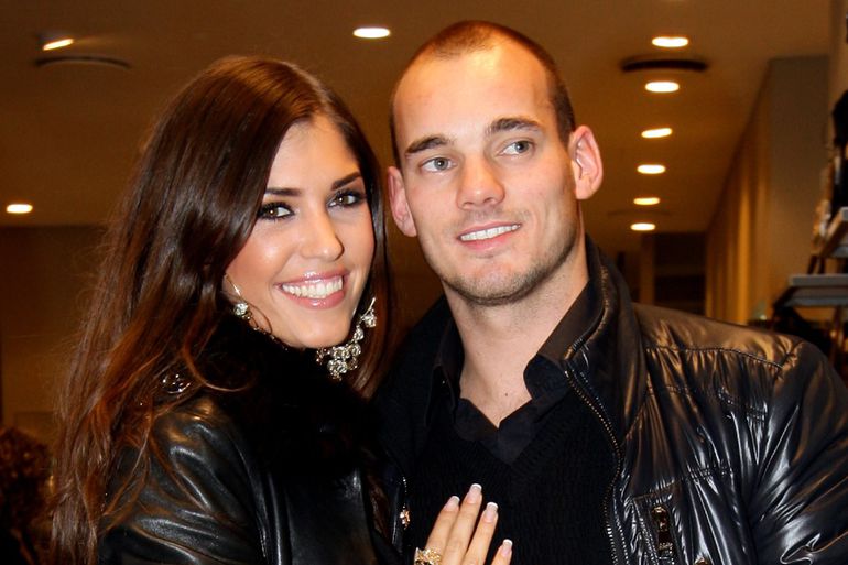 Wesley Sneijder fel na geruchten over ex-vrouw Yolanthe Cabau: 'Vieze mensen die dat doen'