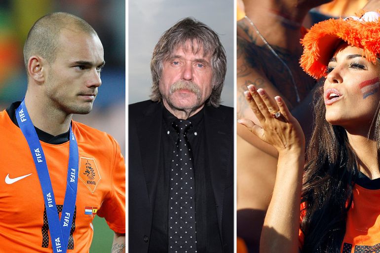 Hoe Yolanthe tijdens WK middelpunt werd van rel tussen Wesley Sneijder en Johan Derksen: 'Je maakt me echt kwaad'