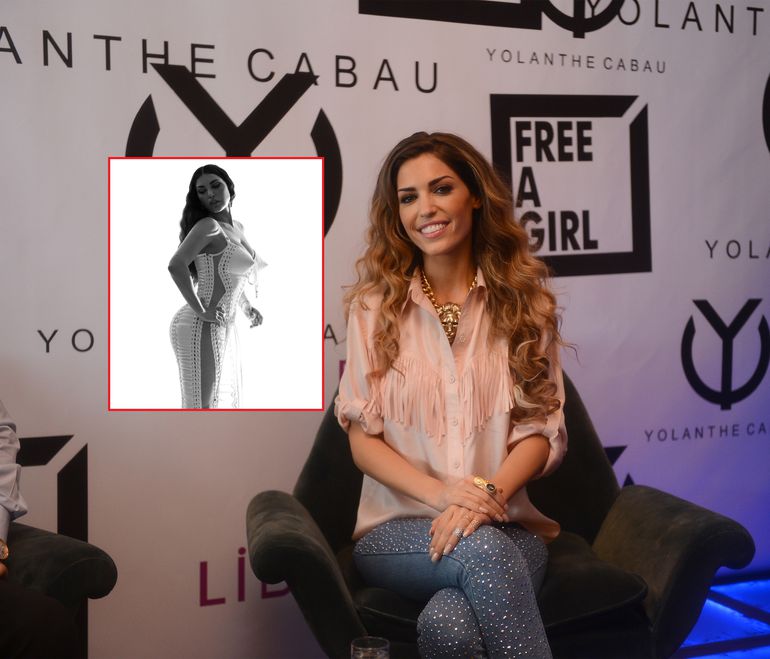 Yolanthe Cabau (ex van Wesley Sneijder) laat in glamoureze fotoshoot verrassend uiterlijk zien