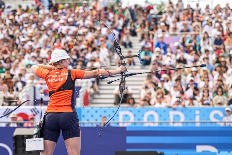 Weer een teleurstelling voor TeamNL: ook handboogschutters grijpen net naast medaille