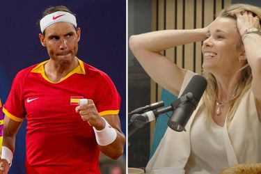 Ex-tophockeyster Ellen Hoog smelt weg en beleeft 'hoogtepuntje' dankzij Rafael Nadal: 'Ik heb het wel tien keer teruggekeken'