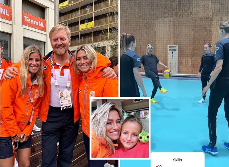 Stralende Estavana Polman toont vanuit Parijs bijzondere skills van voetballende handbalsters