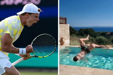 Nederlandse toptennisser viert nieuwe mijlpaal met bekende vriendin op idyllische locatie