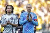Ajax-keeper Remco Pasveer baalt van de afgelasting van Feyenoord - Ajax dit weekend. ©Pro Shots