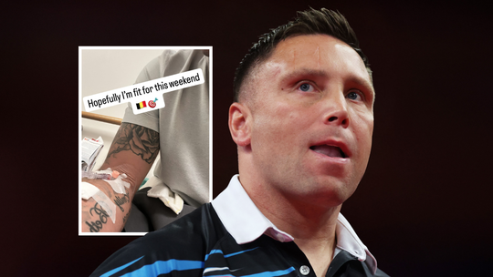 Zorgen om topdarter Gerwyn Price na ziekenhuisbezoek: 'Net wat ik niet wilde'