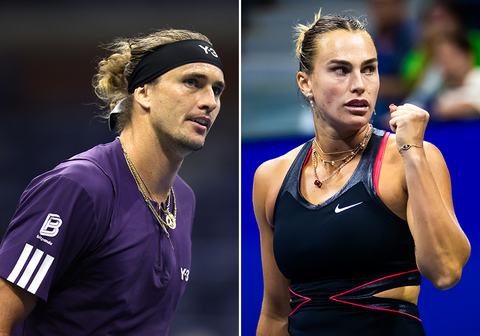 Dure juwelen stelen de show op US Open: dit zijn de sieraden van Aryna Sabalenka en Alexander Zverev waard
