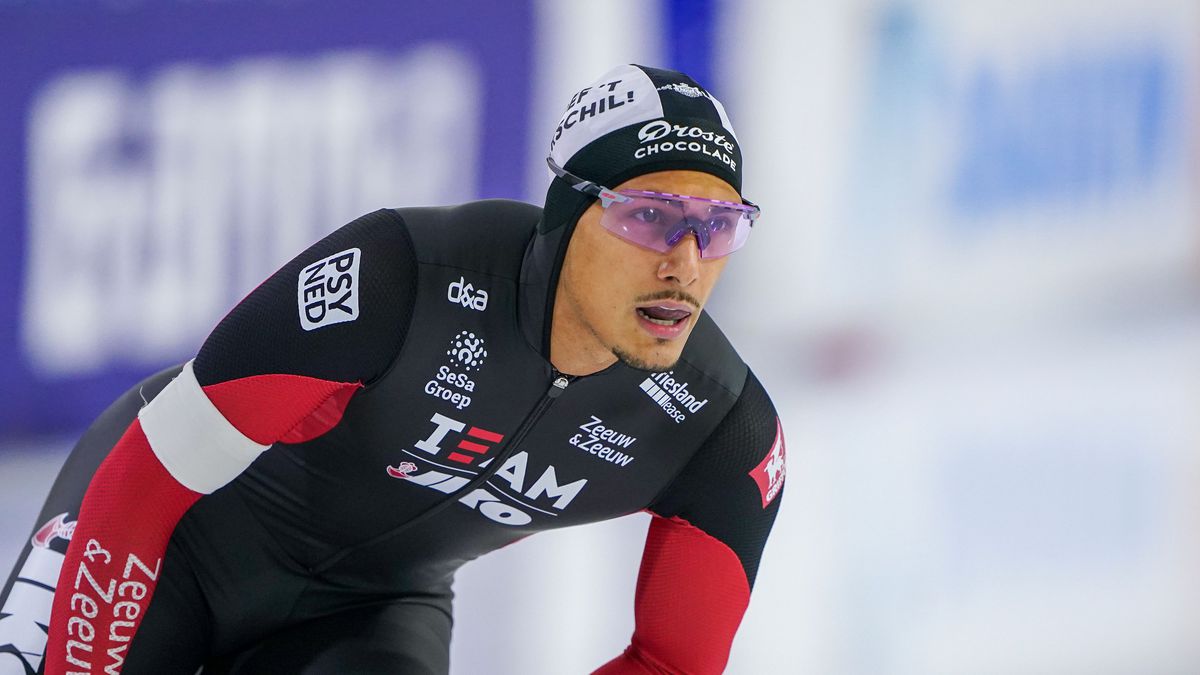 'Ik at elke dag een broodje hagelslag': overgang naar profteam was lastig voor 'verbaasde' schaatser