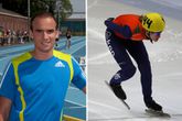 Ex-atleet Maarten Heisen en ex-shorttracker Annita van Doorn hebben nu samen een fysiotherapeut. ©Pro Shots/Getty Images, beeldbewerking Sportnieuws.nl.