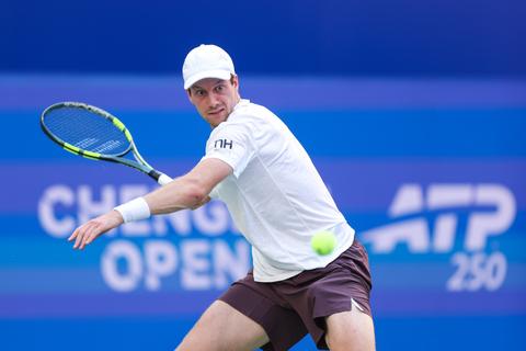 Nederlandse toptennisser Botic van de Zandschulp op de drempel van hoofdtoernooi Peking