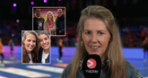 Anne-Greet Haars is het gezicht van Viaplay bij het WK handbal. © Screenshot, Instagram en beeldbewerking Sportnieuws.nl