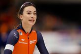 Femke Kok reed een ijzersterke 500 meter op het NK sprint. © Pro Shots