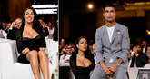 Georgina Rodriguez met haar geliefde Cristiano Ronaldo. © Pro Shots