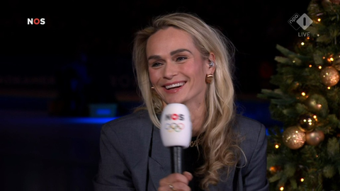 Irene Schouten slaakt zucht van verlichting na finish Marijke Groenewoud: 'Ik blijf er op staan'