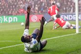 Brian Brobbey tijdens PSV - Ajax (5-2) / Getty Images